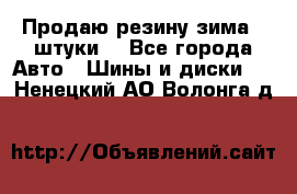 Продаю резину зима 2 штуки  - Все города Авто » Шины и диски   . Ненецкий АО,Волонга д.